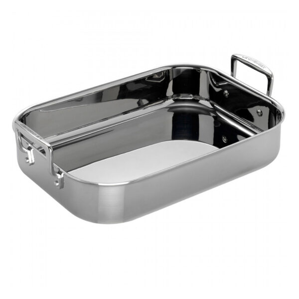 Le Creuset 3-Ply Stainless Steel Rectangular Roaster 35cm