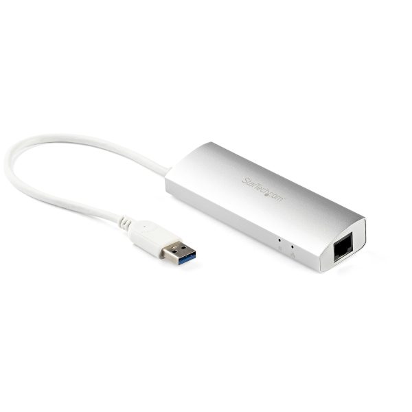 3 Port Portable USB 3.0 Hub plus GbE