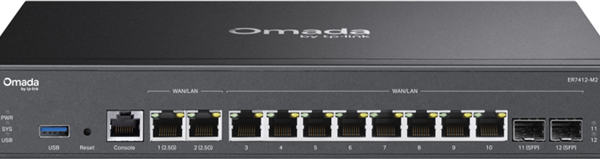 TP-Link ER7412-M2 SDN 2.5 Gigabit VPN Router