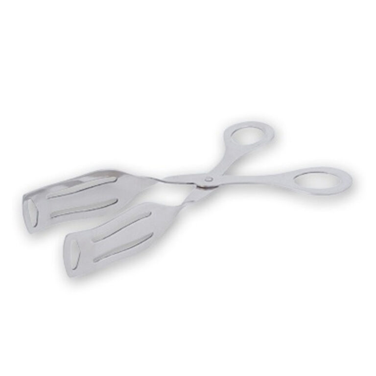 Scissor Tong with Slots 18/8 Stainless Steel 20cm