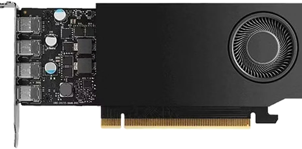 NVIDIA RTX A400 4GB PCIE Graphics Card 4*miniDP Low Profile