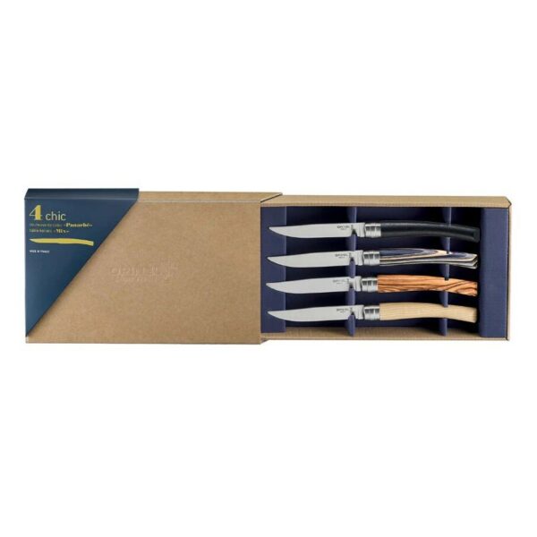 Opinel Table Chic Mix Knives Set of 4