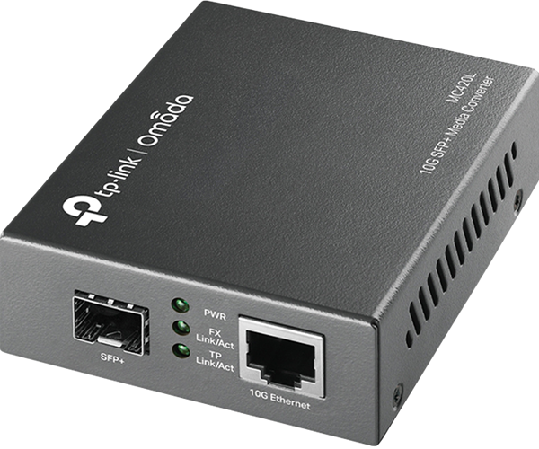 TP-Link MC420L Multi-Gigabit Media Converter RJ-45 SFP+