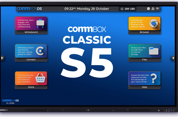 CommBox Interactive Classic S5 98" 4k Touchscreen