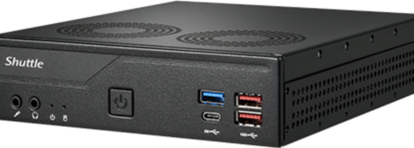 Shuttle DH770 LGA1700 DDR5 M.2 Slim Barebones PC 2GbE