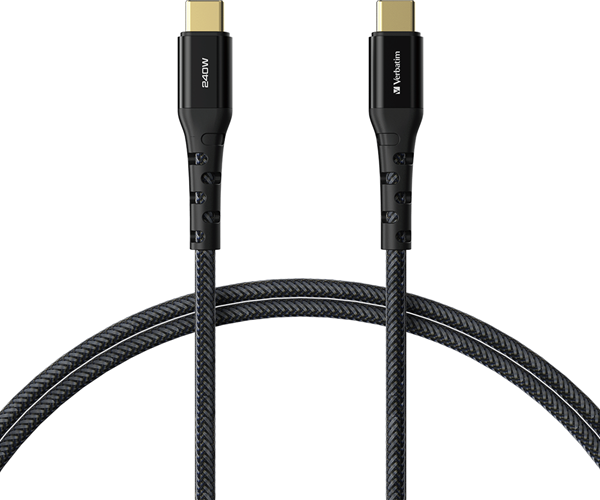 Verbatim Cable 240W USB-C to USB-C 120CM