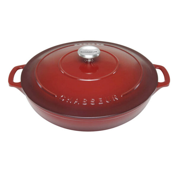 Chasseur Cast Iron French Oven Low Round 30cm (21 Colours)