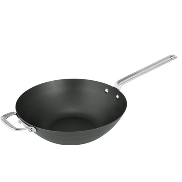 Scanpan Black Iron Wok 30cm