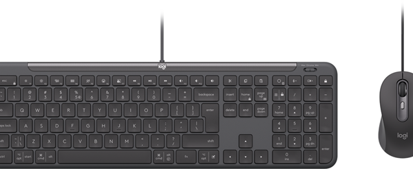 Logitech MK620 Signature Slim USB-C Wired Combo for Business