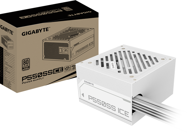 Gigabyte GP-P550SS ICE 550W ATX Silver PSU 3yr wty