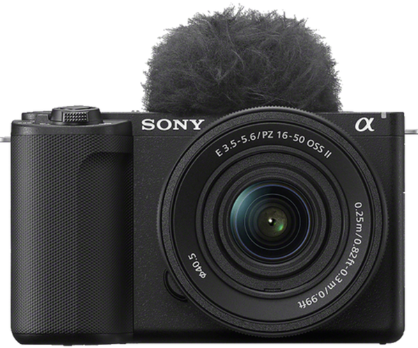 Sony Alpha ZVE10 24.2MP APS-C M/less Cam E Mount w/16-50 II Black