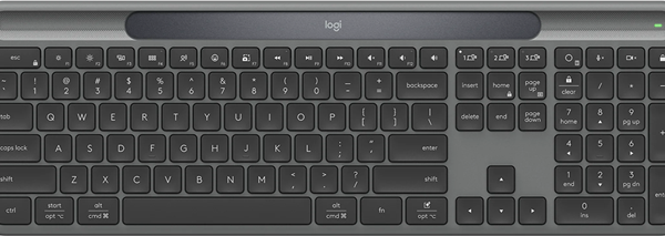 Logitech Signature Slim Solar+ wireless keybaord K980 - Graphite