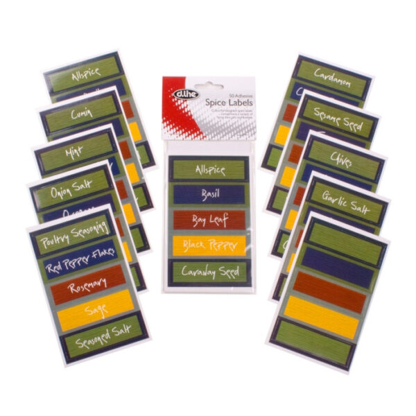 d.line Spice Labels Pack of 50