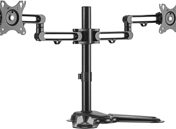 BRATECK 17-32'' Dual Screen Articulating Monitor Stand Free-Tilting