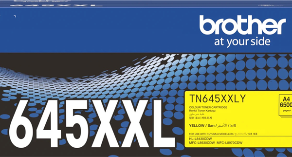 Brother TN645XXLY Super High Yield Toner Yellow