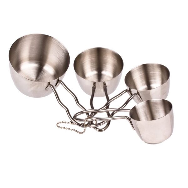 Appetito Stainless Steel Measuring Cups Set of 4