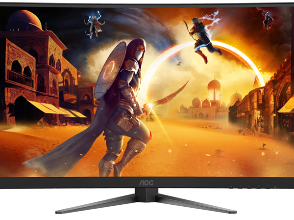 AOC CQ27G4 27" Curved 2560x1440 QHD 1ms HDMI DP 260Hz Ergo Monitor
