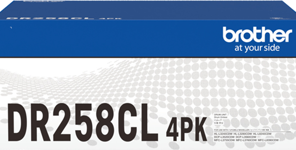 Brother DR258CL4PK Drum Unit 4 Pack