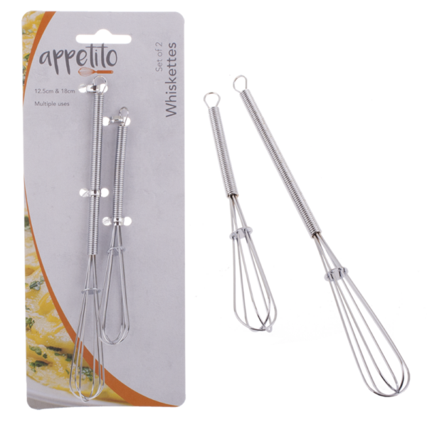 Appetito Whiskettes Set of 2