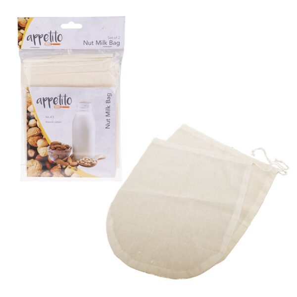 Appetito Nut Milk Bags Set of 2