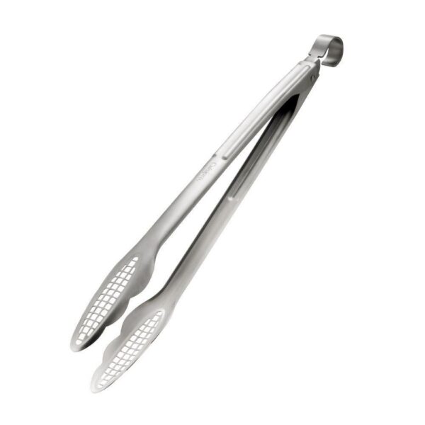 Cuisipro Stainless Steel Grill Fry Tongs Narrow 30.5cm
