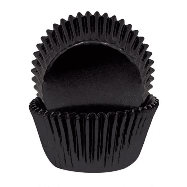 Cake Craft 390 Foil Baking Cups Pack of 72 Black