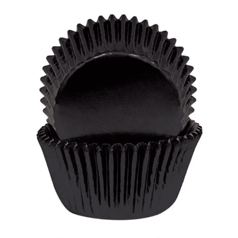 Cake Craft 390 Foil Baking Cups Pack of 72 Black