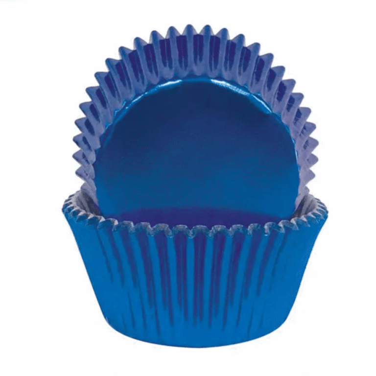 Cake Craft 390 Foil Baking Cups Pack of 72 Blue