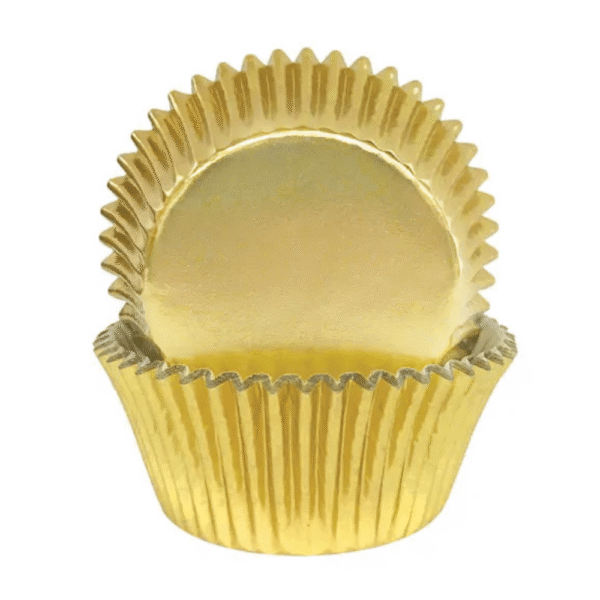 Cake Craft 390 Foil Baking Cups Pack of 72 Gold