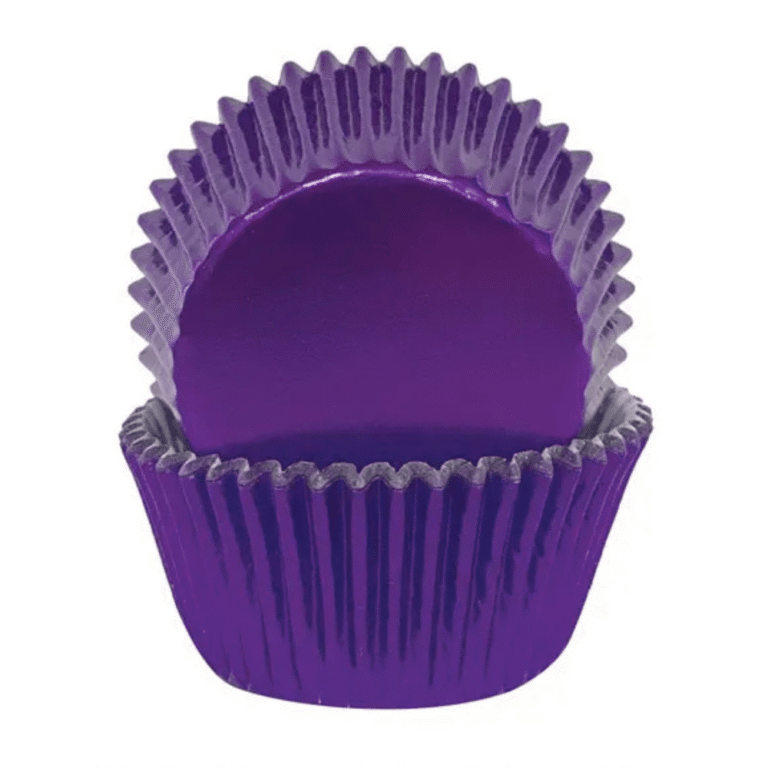 Cake Craft 390 Foil Baking Cups Pack of 72 Purple
