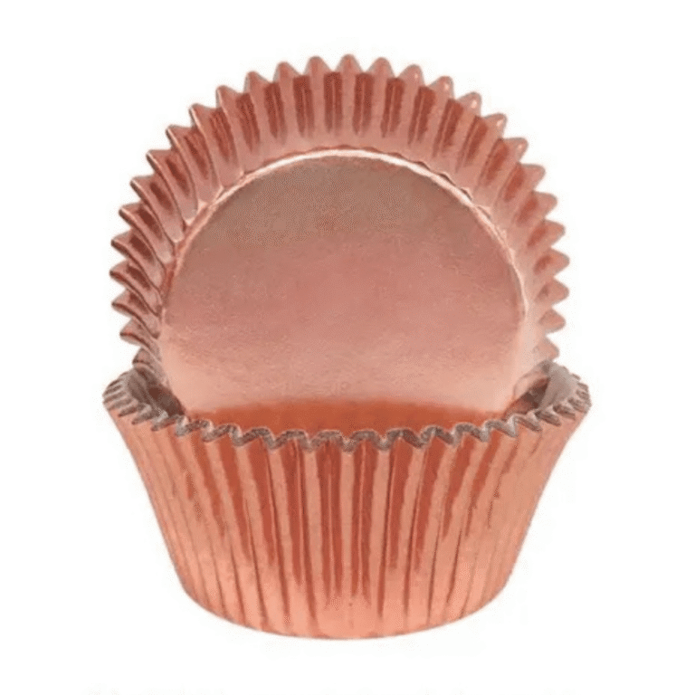 Cake Craft 390 Foil Baking Cups Pack of 72 Rose Gold