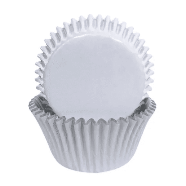 Cake Craft 390 Foil Baking Cups Pack of 72 Whit