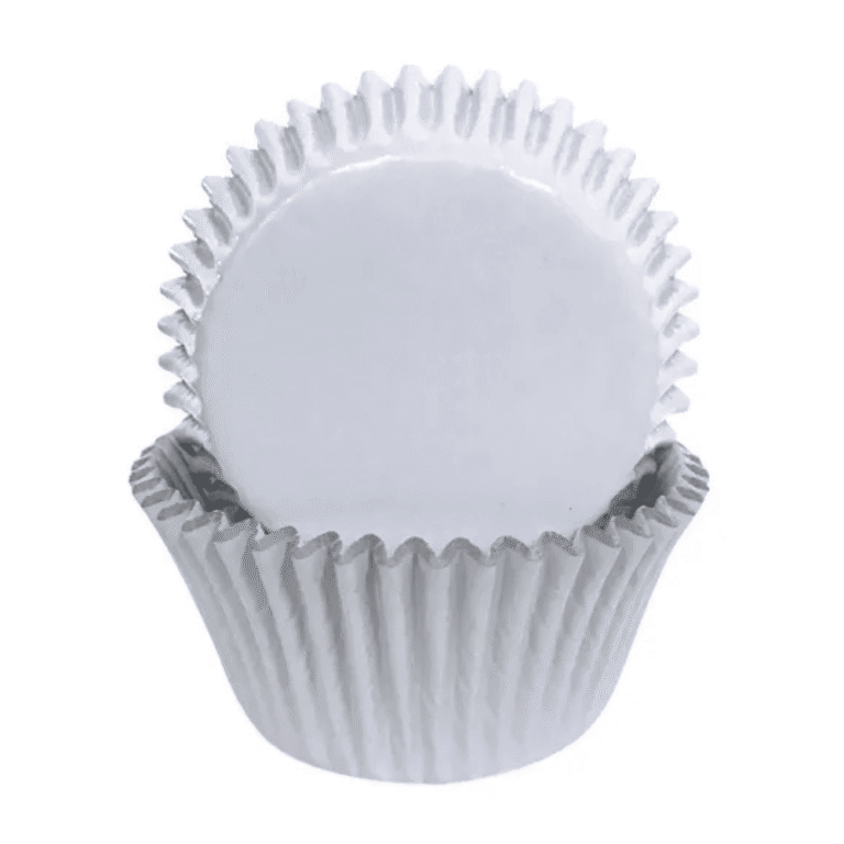 Cake Craft 390 Foil Baking Cups Pack of 72 Whit