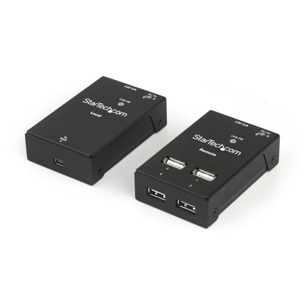 4 Port USB 2.0-Over-Cat5-or-6 Extender