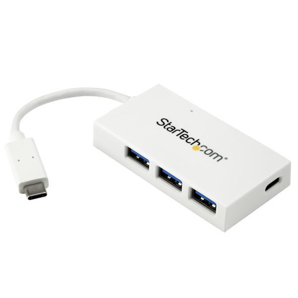 4 Port USB C Hub – 1X USB C 3X USB A