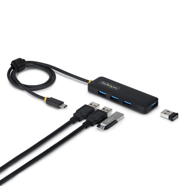 4-Port USB-C Hub 5Gbps Bus Powered