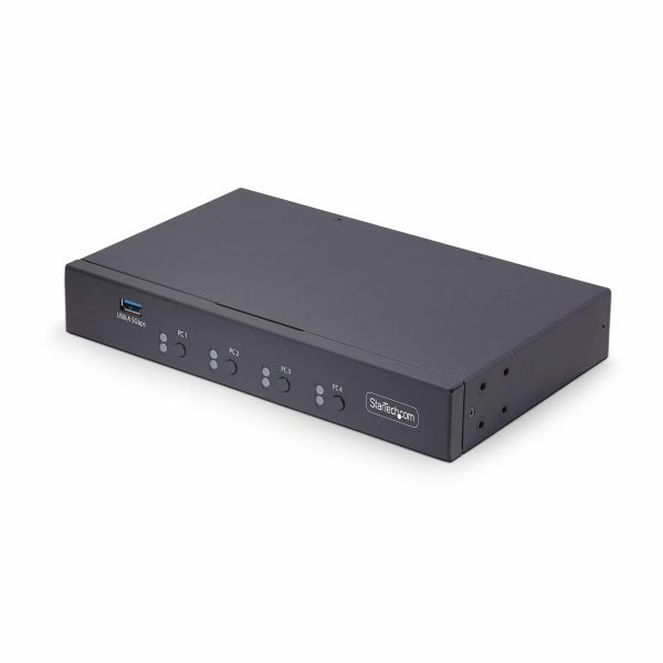 4-Port USB/KM Switch with Mouse Roaming