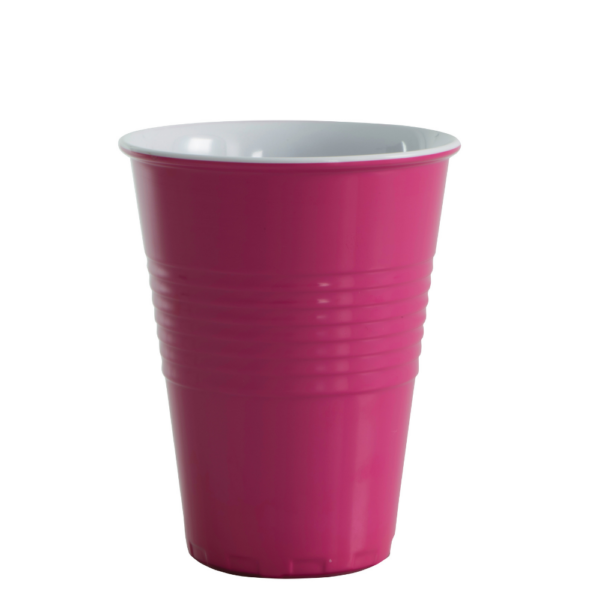 Serroni Miami Melamine Cups 400ml (12 Colours)