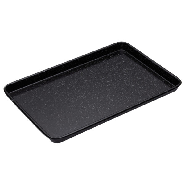 Bakemaster Vitreous Enamel Baking Tray 39x27x2cm