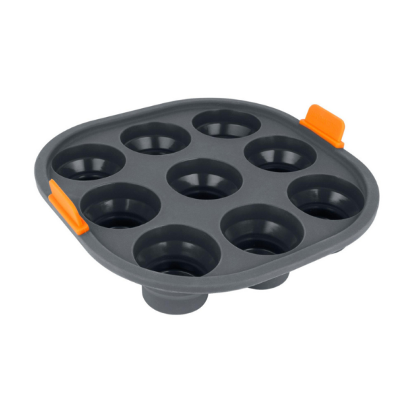 Bakemaster Reinforced Silicone Mini Muffin 9 Cup Air Fryer Insert