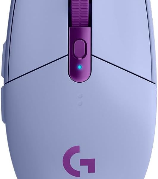 Logitech G305 Lightspeed Wireless Gaming Mouse in Lilac