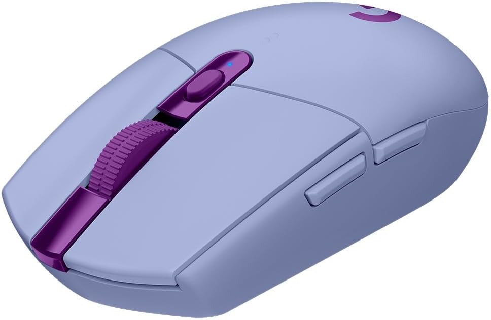 Logitech G305 Lightspeed Wireless Gaming Mouse in Lilac - Image 14