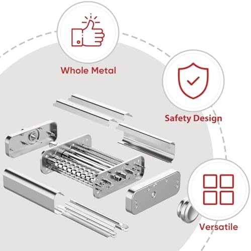 GVODE Heavy-Duty Pasta Maker Attachment for KitchenAid - Image 11