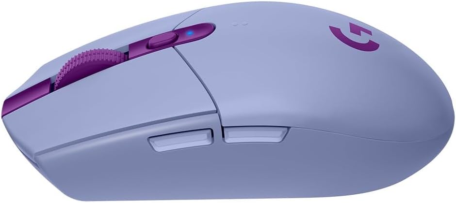 Logitech G305 Lightspeed Wireless Gaming Mouse in Lilac - Image 3