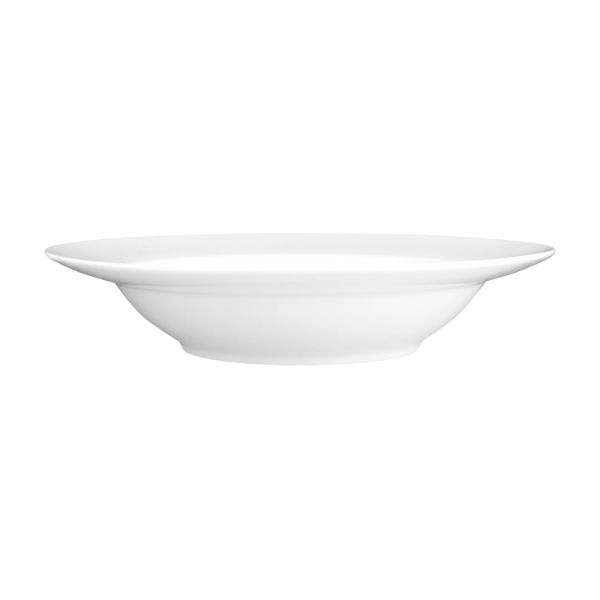 Wilkie Brothers New Bone Porcelain Rim Soup Bowl 23cm