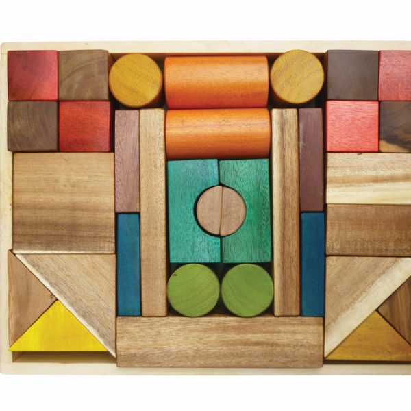 Natural Colour Wooden Blocks