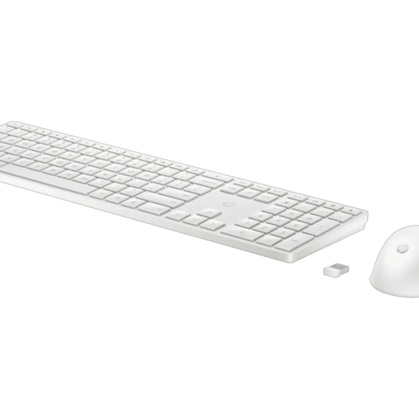 HP 650 Wireless Keyboard and Mouse Combo – White