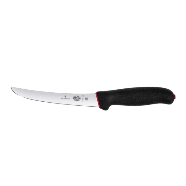 Victorinox Fibrox Dual Grip Boning Knife Curved Black 15cm