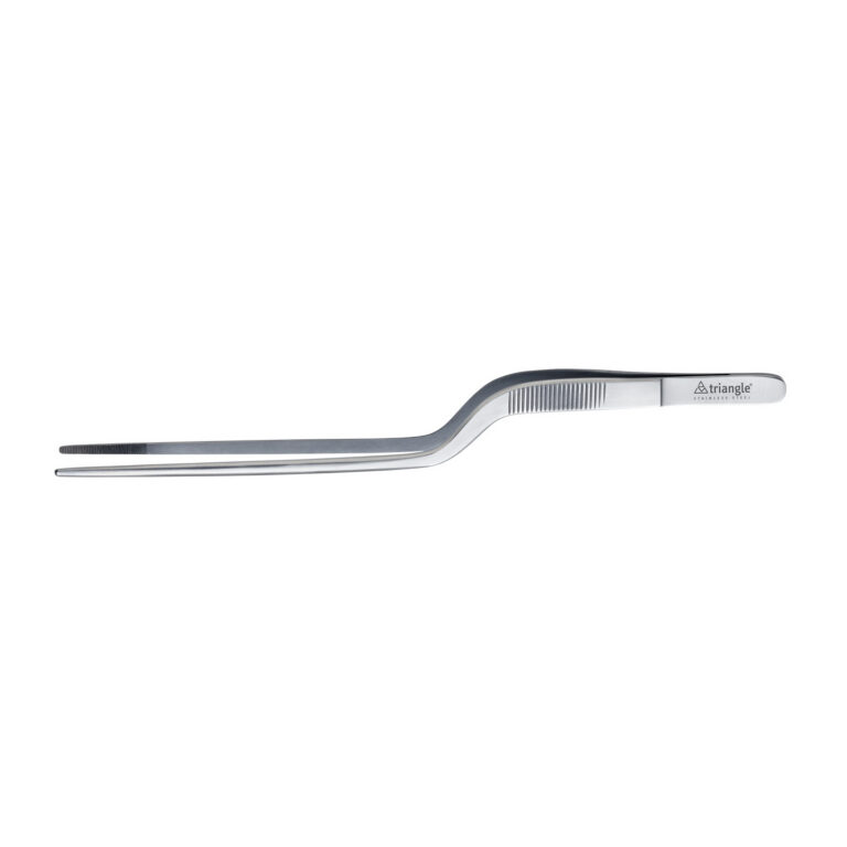 Triangle Double Cranked Tweezers 20cm