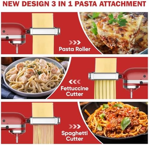 GVODE Heavy-Duty Pasta Maker Attachment for KitchenAid - Image 10